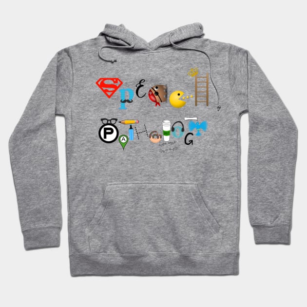 Iconic Speech Pathology Hoodie by TheSpeechBanana615